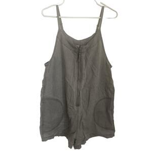 NWT Auth Free People Romper Jumper Shorts Anthropology Boho Size XS